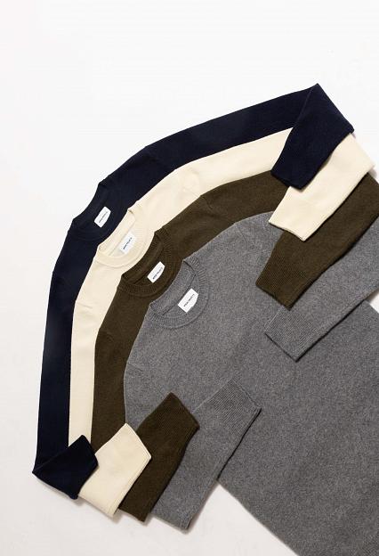 Norse Projects Sigfred Lambswool Dk Navy