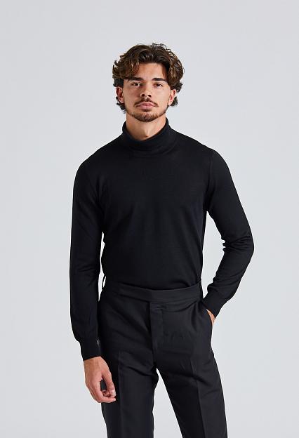 LARDINI Man Knit Sweater Black