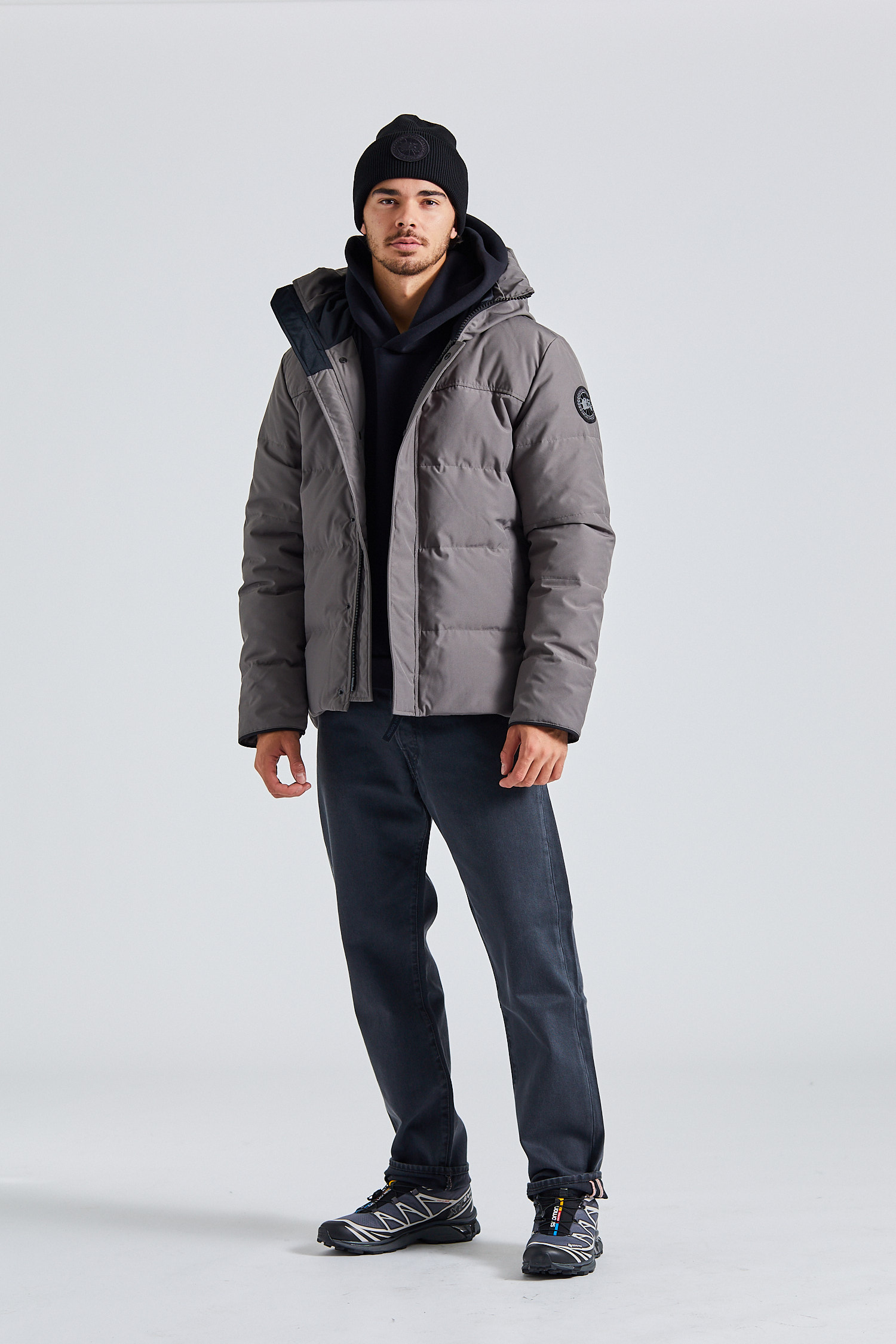 macmillan parka black label coastal grey