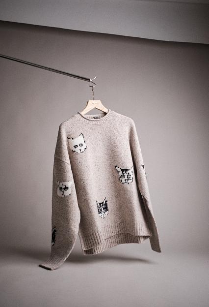 Acne Studios FN-UX-KNIT000019 Beige