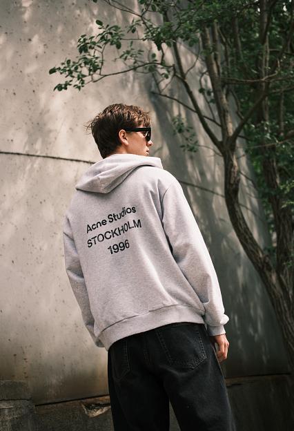 Acne Studios Logo Hooded Sweater