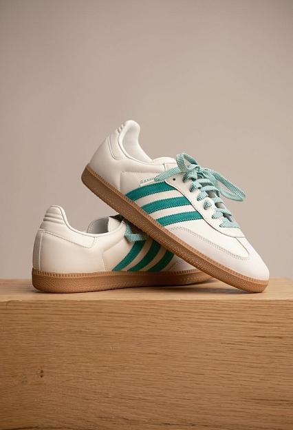 Adidas Samba OG W Offwhite/Green