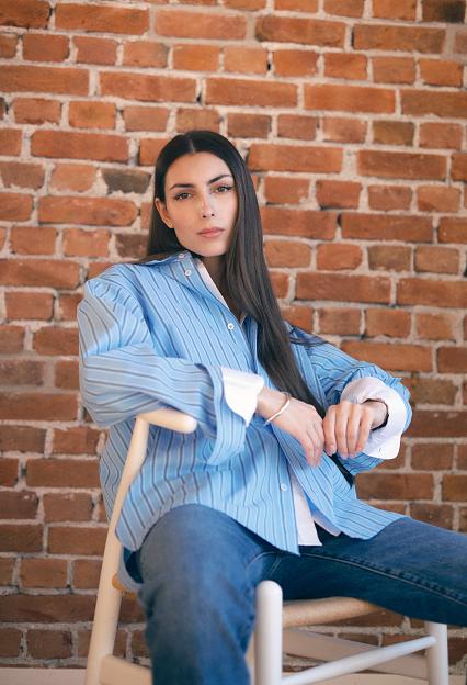 FWSS Coastal Shirt Cornflower Blue Stripe