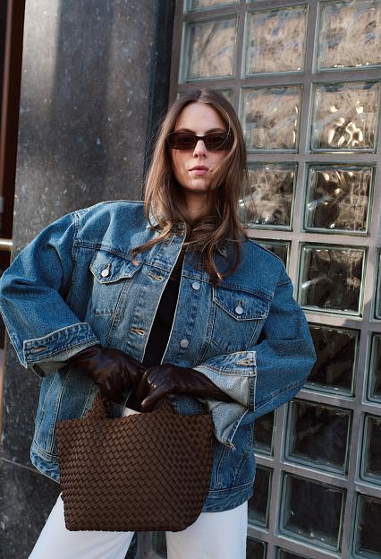 FWSS Oversized Classic Denim Jacket Stonewashed Blue