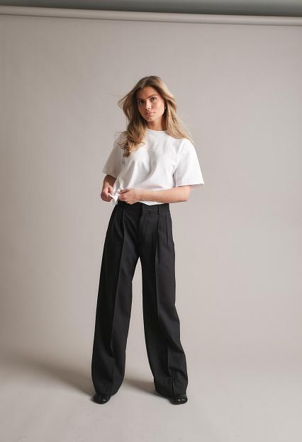 Filippa K Darcey Wool Trousers Black