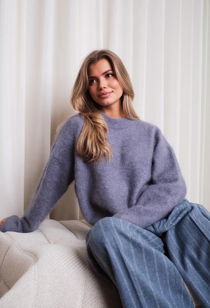 Filippa K Fluffy Sweater Thunderstorm