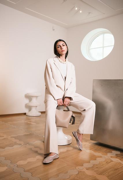 Filippa K Hutton Trouser Ivory