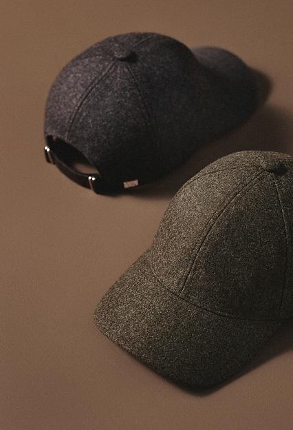 Varsity Headwear Nightfall Black Wool Soft Front
