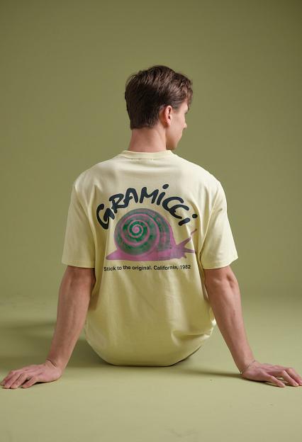 Gramicci Snail Tee Lemon