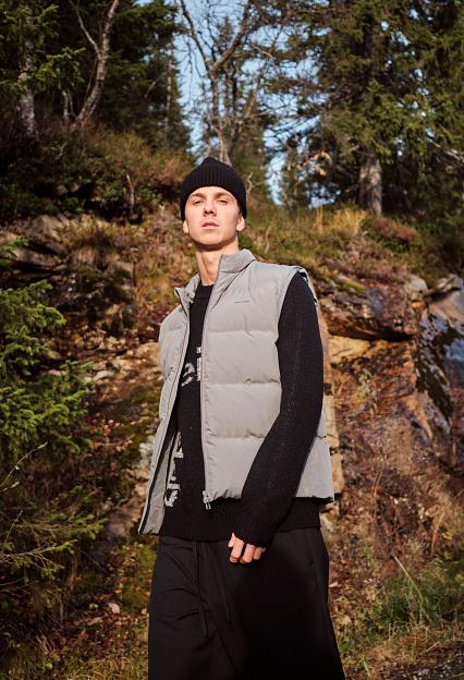 Holzweiler Daff Down Vest Grey