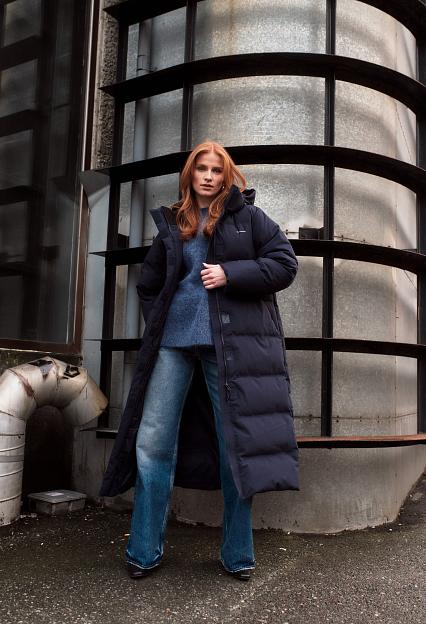Holzweiler Glittertind Down Jacket Dk Navy 