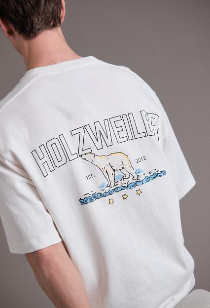 Holzweiler Ranger Bear Tee White