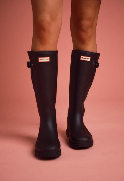 Hunter Unisex Downpour Adjustable Boot Black