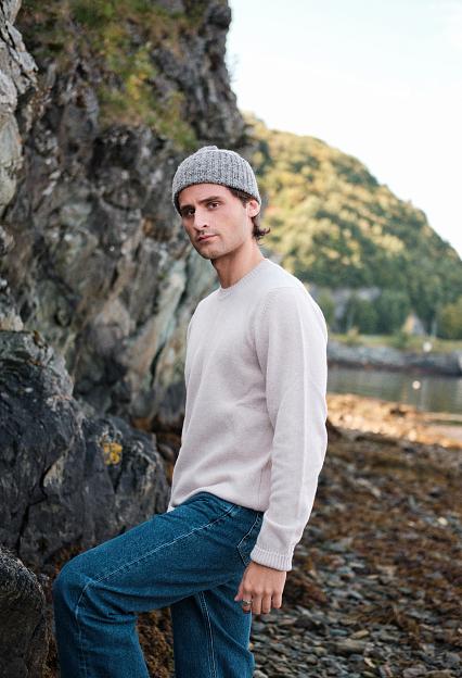 Norse Standard Merino Lambswool Sweater Oatmeal