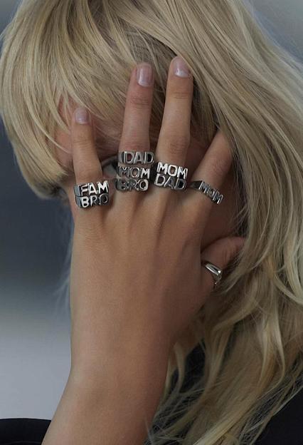 Maria Black Bro Ring Silver HP