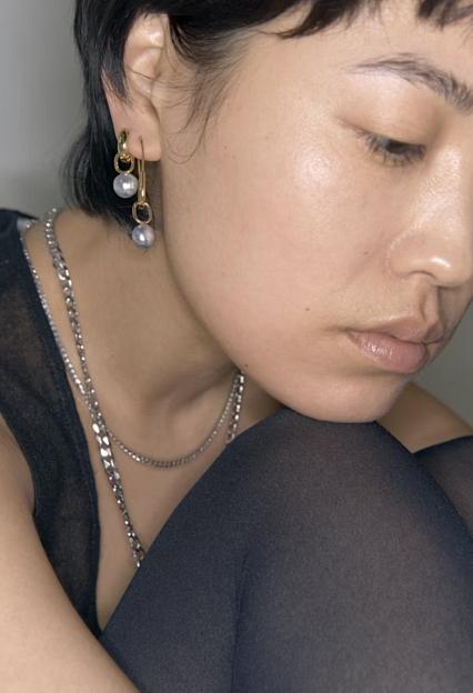 Maria Black Saffi Necklace 43 Silver HP