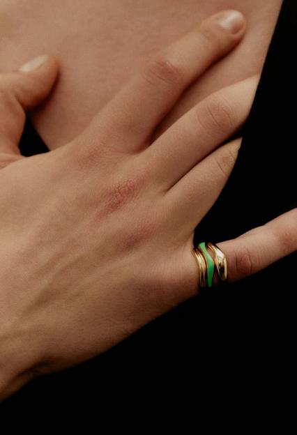 Maria Black Soma Ring Gold