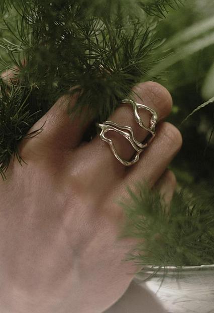 Maria Black Vesta Ring Silver