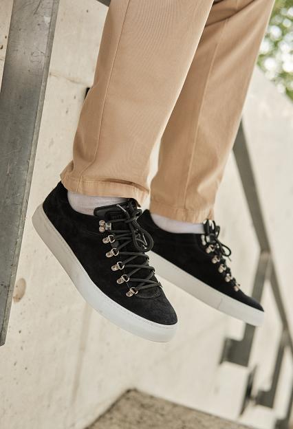 Diemme Marostica Low Black Suede Sneaker