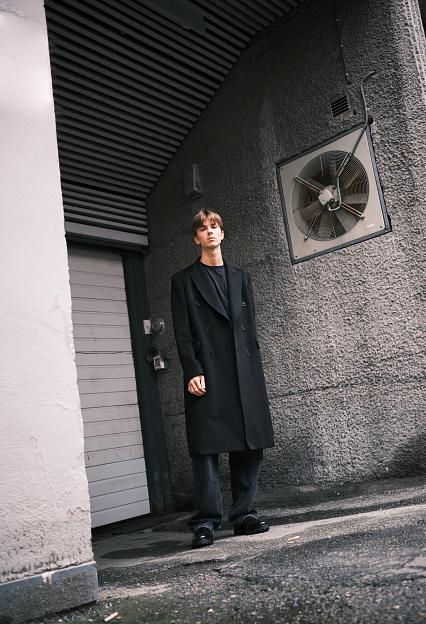 OUR LEGACY Whale Coat Black