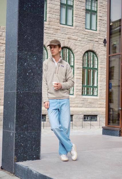 Patagonia Better Sweater 1/4 Zip Pelican