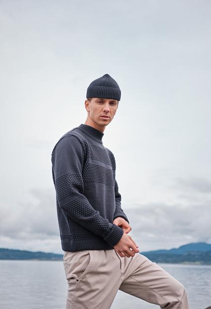 S.N.S. Herning Fisherman II Sweater Storm Grey