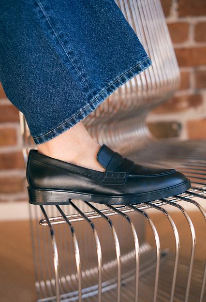 Flattered Sara Leather Black