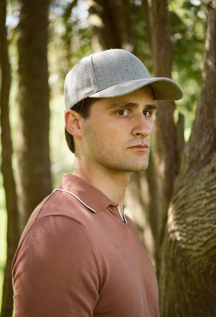 Varsity Headwear Legacy Structured Linen Argent Khaki Linen