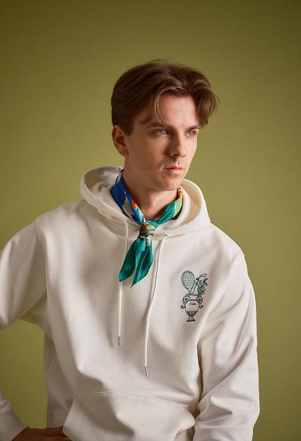 Drôle de Monsieur Le Hoodie Medicis Sport Off White
