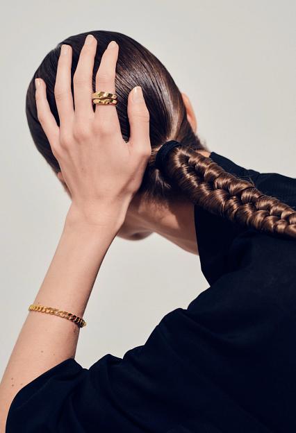 Tom Wood Frankie Bracelet Gold