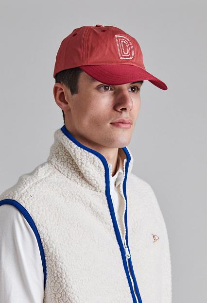 Drakes D Cricketball Baseball Cap Maroon