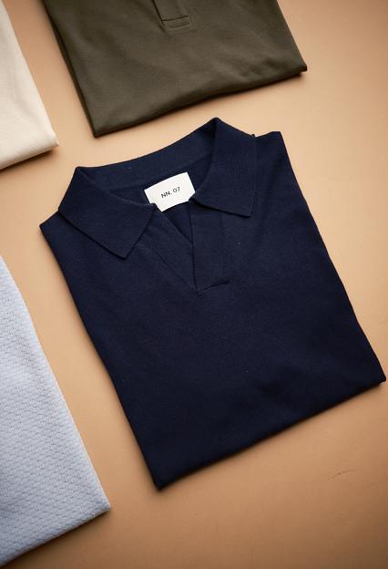NN07 Ryan Polo Navy Blue