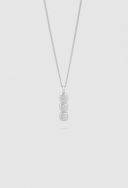 Mined Cube Pendant Black Diamond | Tom Wood | Herre | Retro Mined Cube Pendant Black Diamond | Tom Wood | Herre | Retro