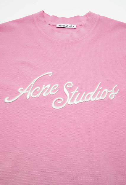 Acne Studios FN-UX-TSHI000121 Bubble Pink