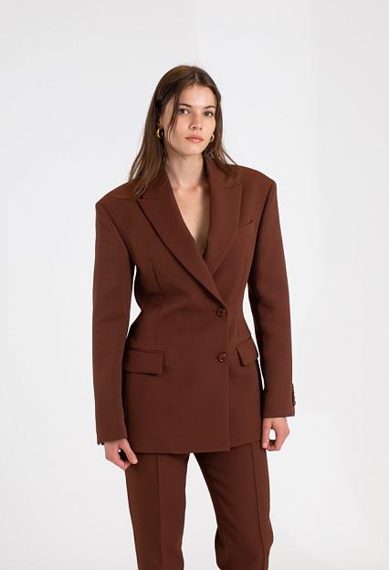 Acne Studios FN-WN-SUIT000411 Cognac Brown