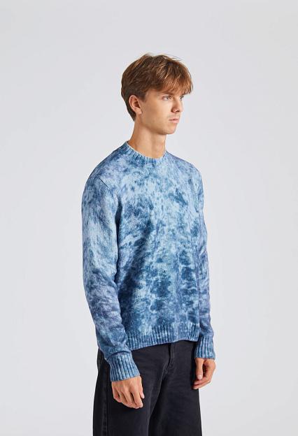 Acne Studios FN-MN-KNIT000475 Navy/Pale Blue