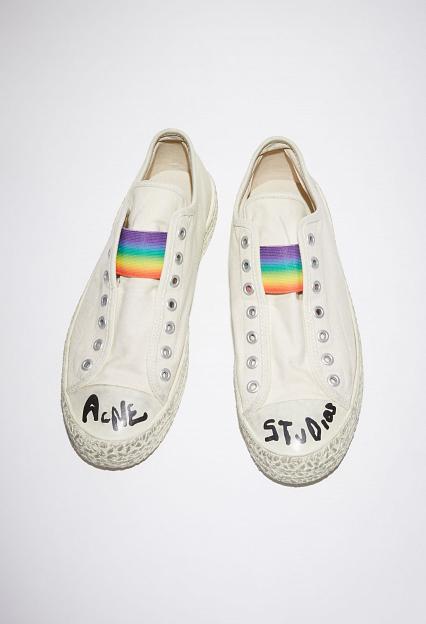 Acne Studios Ballow Rainbow W Off White