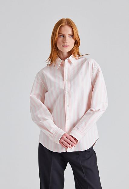 Acne Studios FA-UX-SHIR000087 Off White/Pink