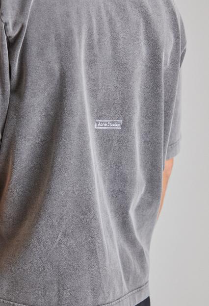 Acne Studios Crew Neck T-Shirt Faded Black FN-UX-TSHI000018
