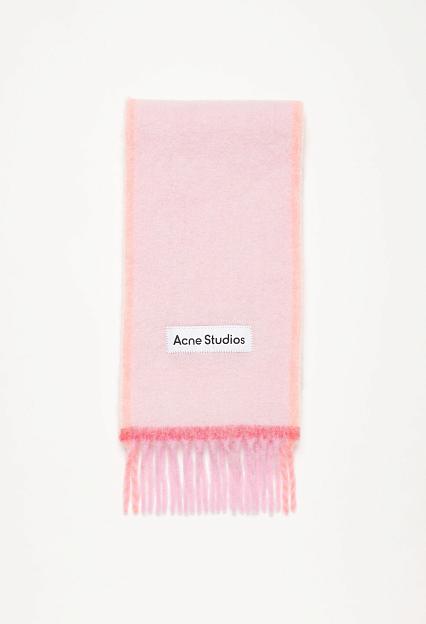 Acne Studios FN-UX-SCAR000328 Pink Skjerf