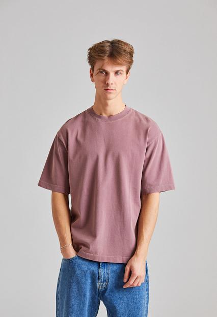 Acne Studios Crew Neck T-Shirt Plum Purple FN-UX-TSHI000018