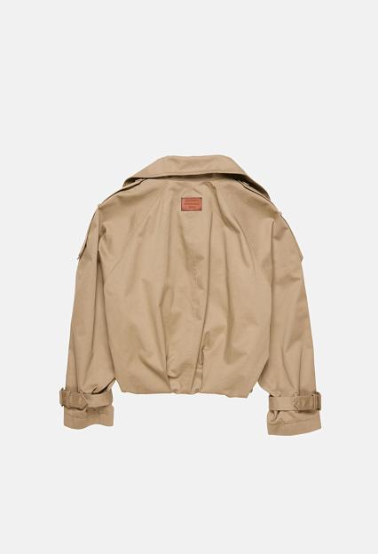Acne Studios Twill jacket FN-WN-OUTW001104 Mud Beige
