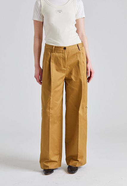 Acne Studios Twill Trousers Faded Ochre FN-WN-TROU001338