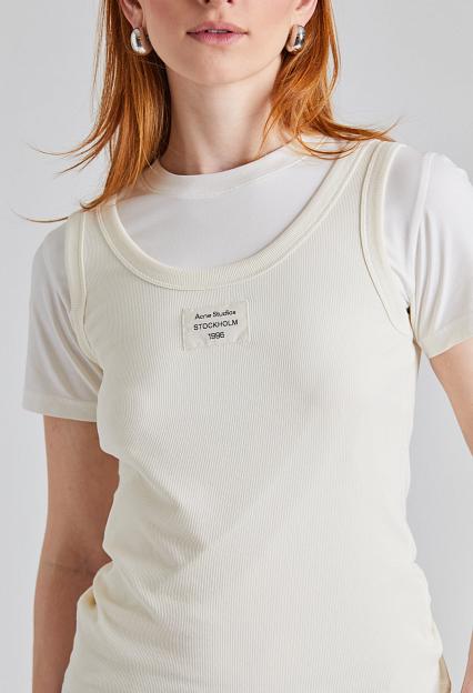 Acne Studios Layered T-Shirt Off White FN-WN-TSHI000709