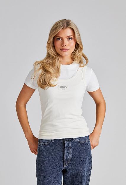 Acne Studios Layered T-Shirt Off White FN-WN-TSHI000709