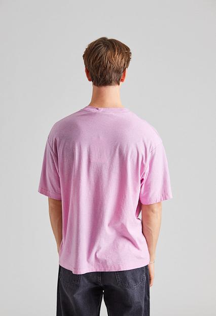 Acne Studios Logo T-shirt - Relaxed fit FN-UX-TSHI000013 Cotton Candy Pink