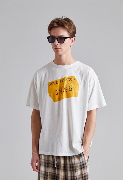 Acne Studios Logo t-shirt FN-UX-TSHI000149 Optic White