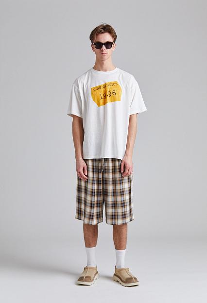 Acne Studios Logo t-shirt FN-UX-TSHI000149 Optic White