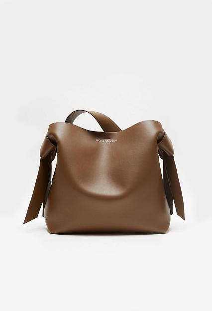 Acne Studios Musubi Midi Shoulder Bag R Camel Brown