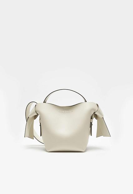 Acne Studios Musubi Mini Shoulder Bag R White/Black